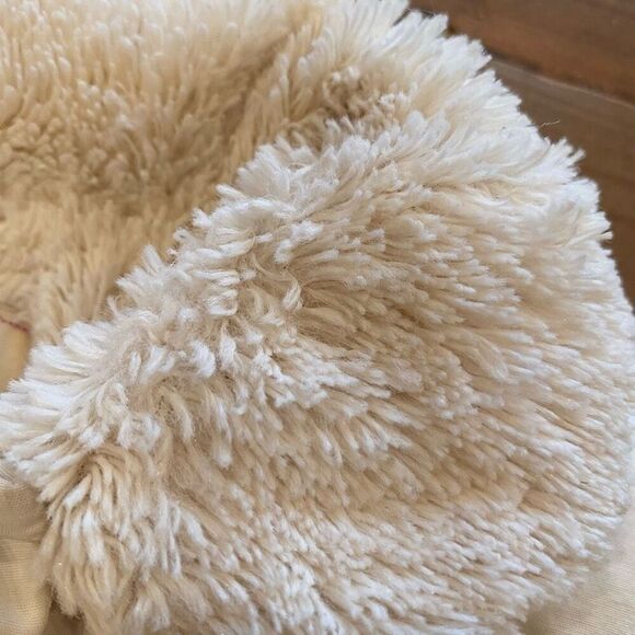 Old Navy Puffer Pea Coat Cream Size 4T - Picture 3 of 8